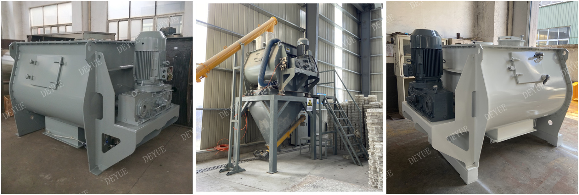 干粉砂漿行業-雙軸槳葉混合機(圖1) 干粉砂漿行業-雙軸槳葉混合機(圖1)